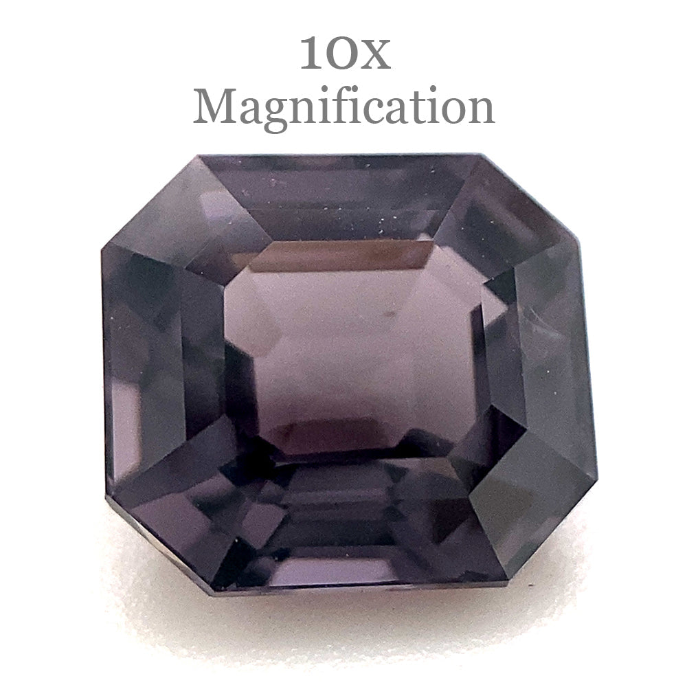 2.44ct Octagonal/Emerald Cut Purple Spinel from Sri Lanka Unheated - Skyjems Wholesale Gemstones