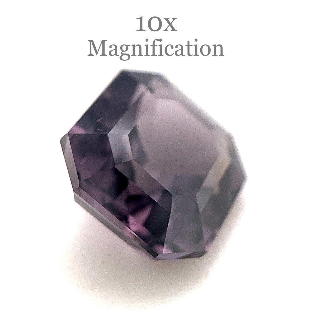 2.44ct Octagonal/Emerald Cut Purple Spinel from Sri Lanka Unheated - Skyjems Wholesale Gemstones