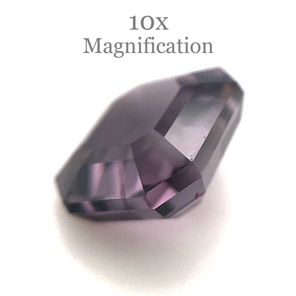 2.44ct Octagonal/Emerald Cut Purple Spinel from Sri Lanka Unheated - Skyjems Wholesale Gemstones