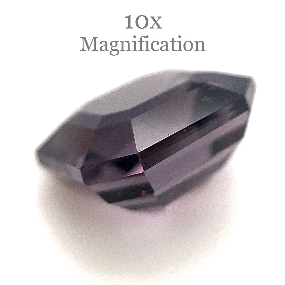 2.44ct Octagonal/Emerald Cut Purple Spinel from Sri Lanka Unheated - Skyjems Wholesale Gemstones