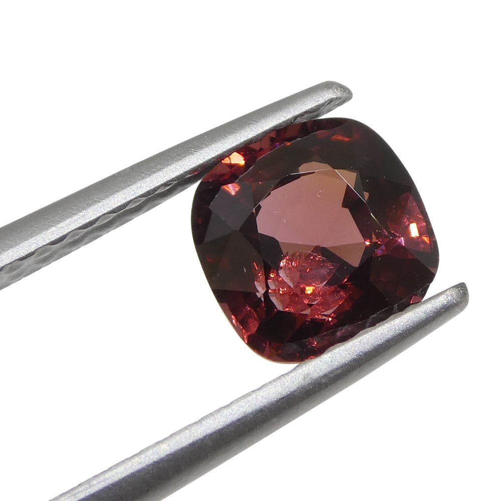 Red Spinel 1.04 cts 5.88 x 5.74 x 3.79 Cushion Red  $940