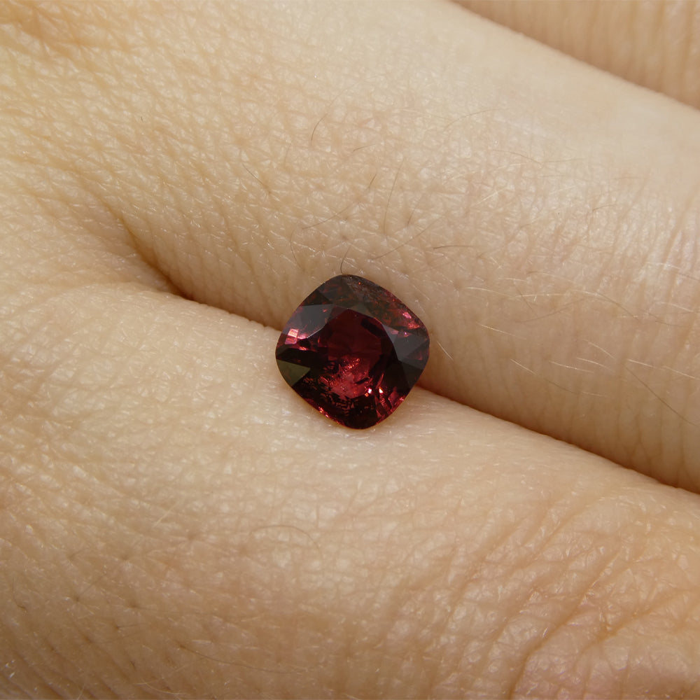 1.04ct Cushion Red Red Spinel from Sri Lanka - Skyjems Wholesale Gemstones