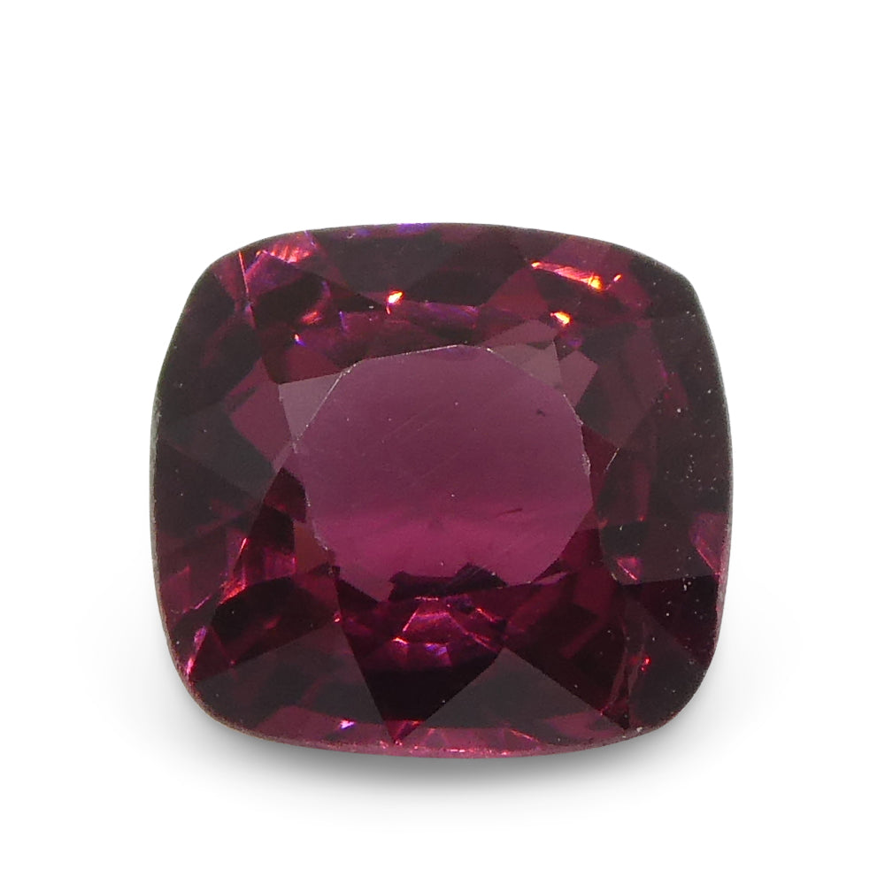 0.88ct Cushion Red Red Spinel from Sri Lanka - Skyjems Wholesale Gemstones