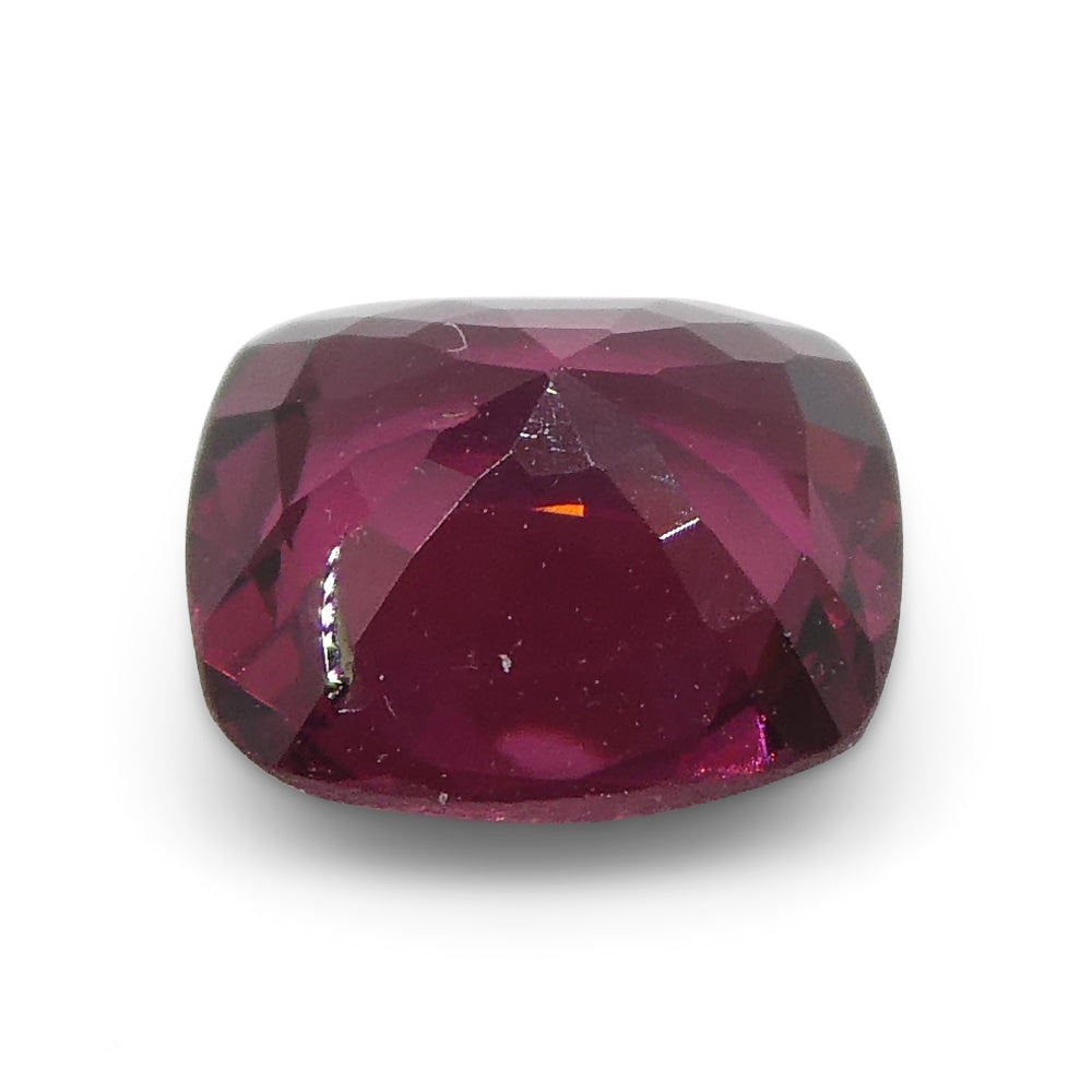 0.88ct Cushion Red Red Spinel from Sri Lanka - Skyjems Wholesale Gemstones