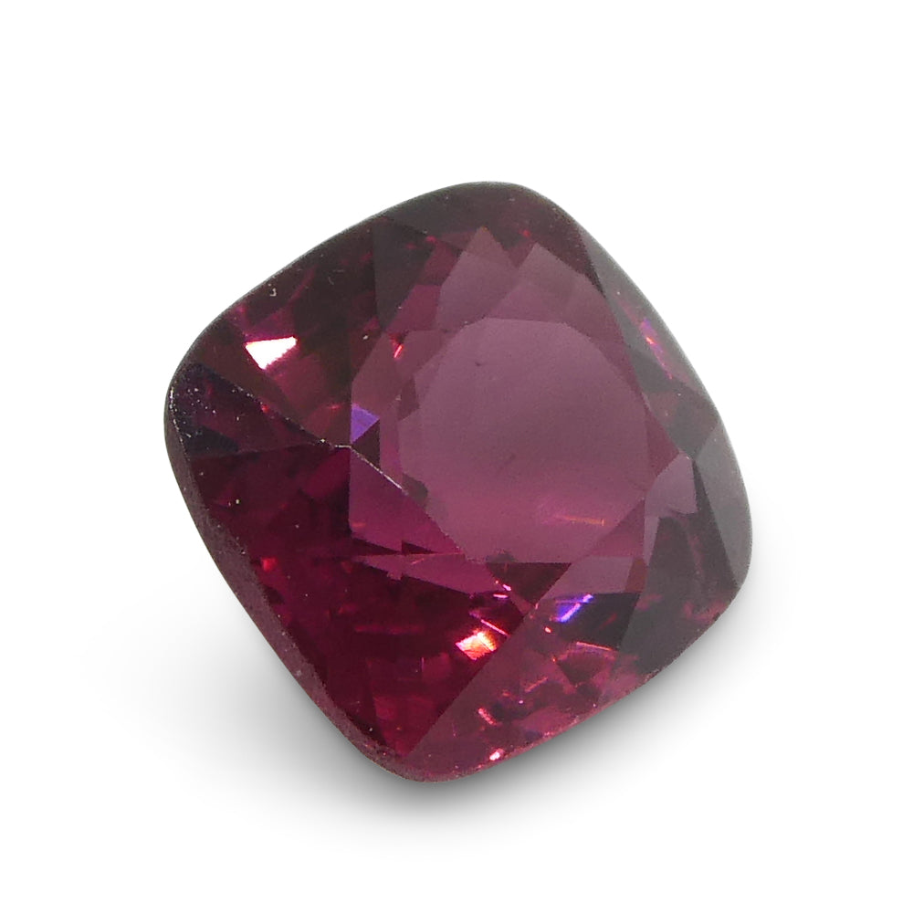 0.88ct Cushion Red Red Spinel from Sri Lanka - Skyjems Wholesale Gemstones