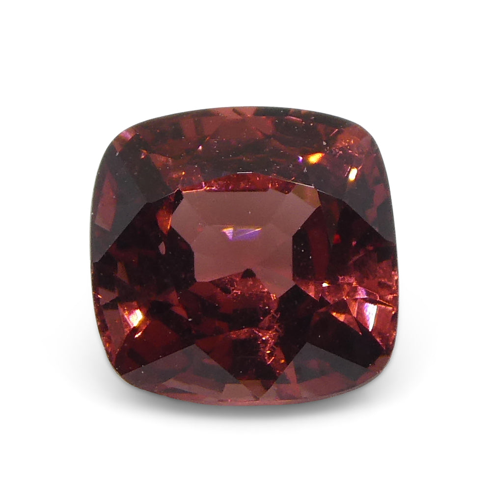 1.08ct Square Cushion Red Spinel from Sri Lanka - Skyjems Wholesale Gemstones