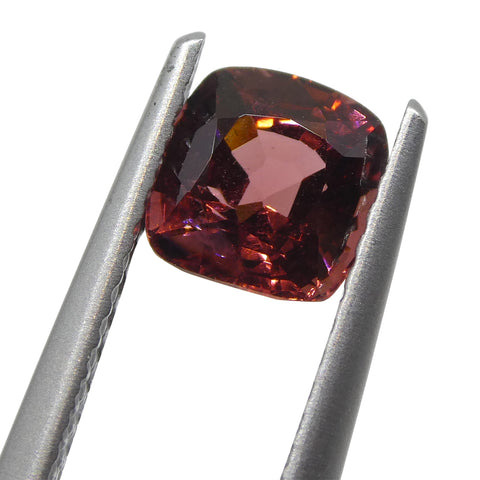 1.08ct Square Cushion Red Spinel from Sri Lanka