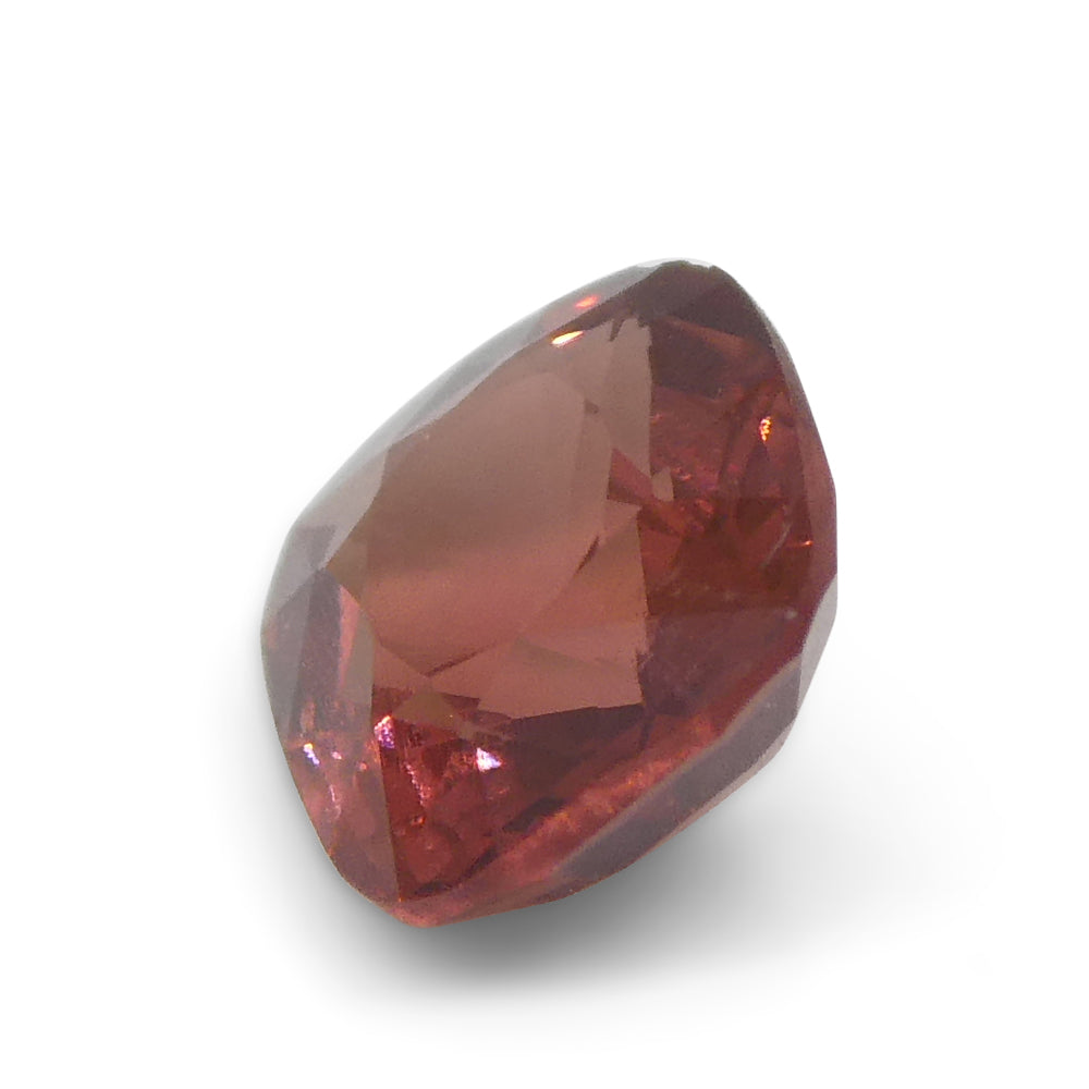 0.74ct Cushion Red Spinel from Sri Lanka, vibrant Slighly Orange Red gemstone by SkyJems, premium Canadian colored gem specia