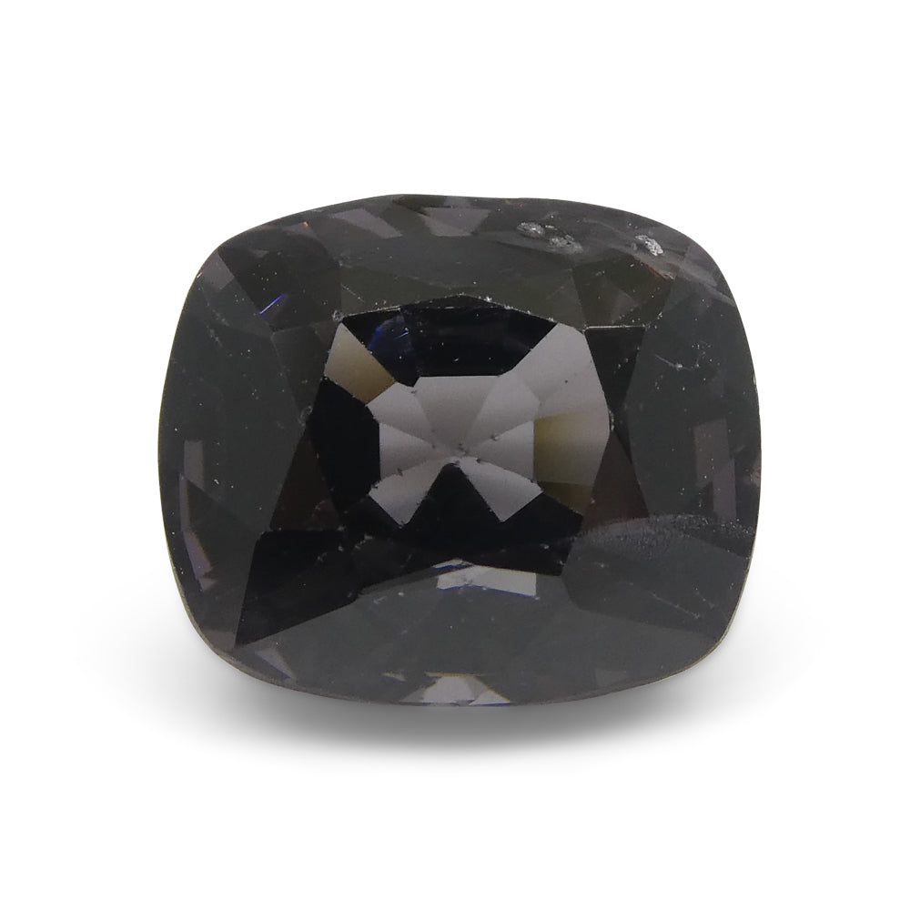 5.25ct Burmese Grey Spinel Rectangular Cushion Cut - Premium Unheated Gemstone by SkyJems Canada