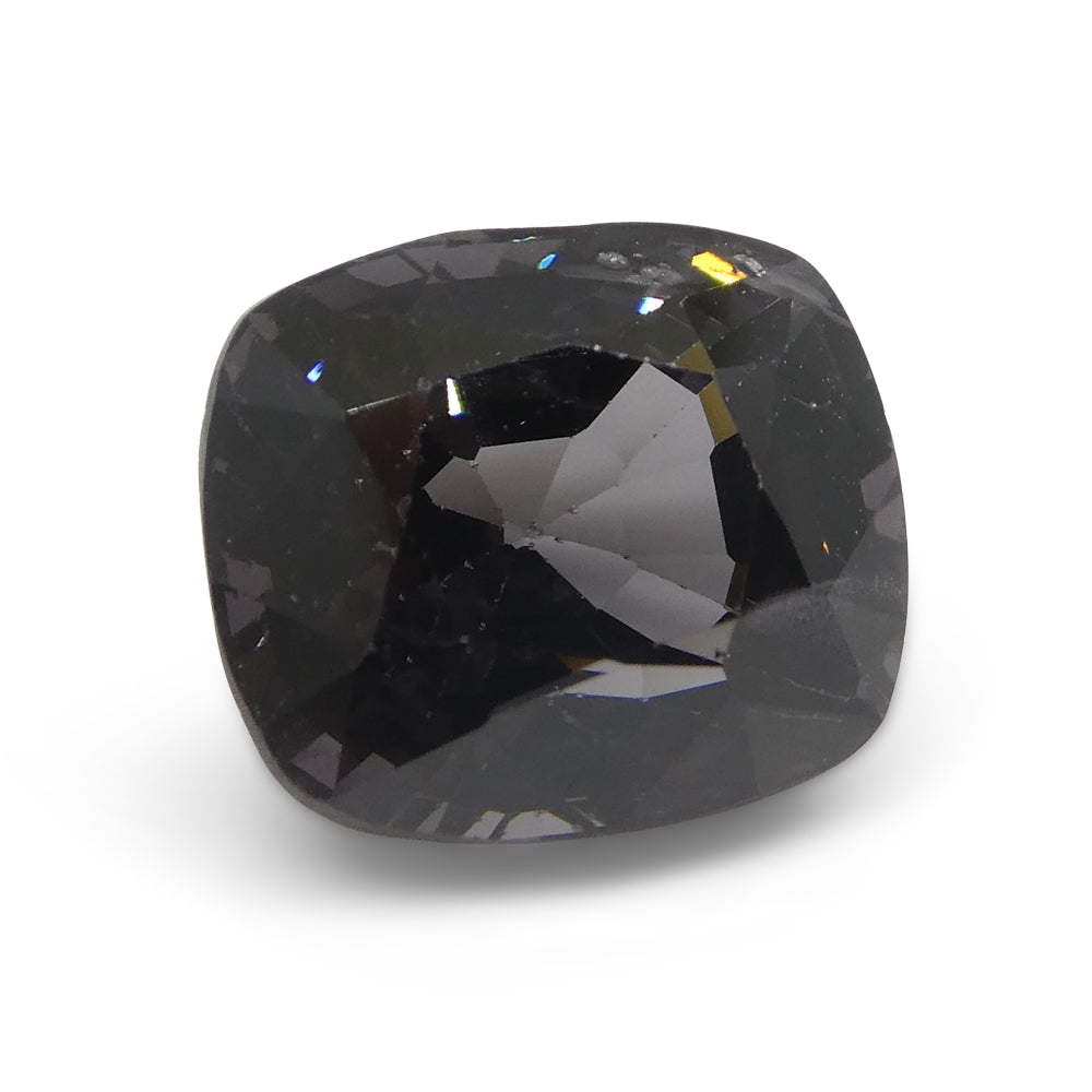 5.25ct Burmese Grey Spinel Rectangular Cushion Cut - Premium Unheated Gemstone by SkyJems Canada