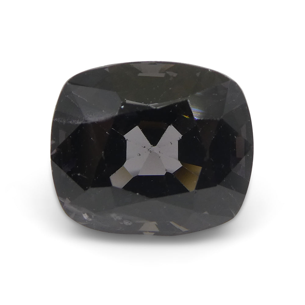 5.25ct Burmese Grey Spinel Rectangular Cushion Cut | Premium Unheated Gemstone by SkyJems Canada