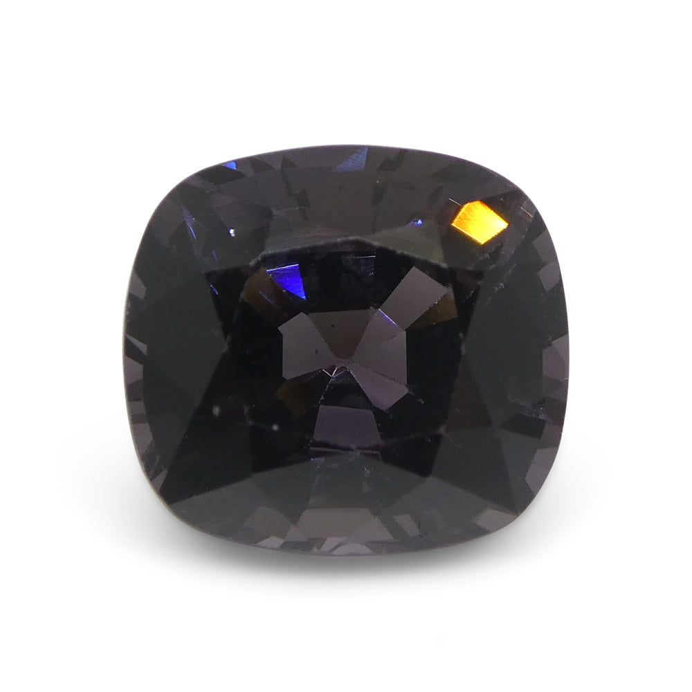4.69ct Burmese Purple Spinel, Rectangular Cushion Cut | Premium Rare Gemstone by SkyJems Canadian Gem Experts