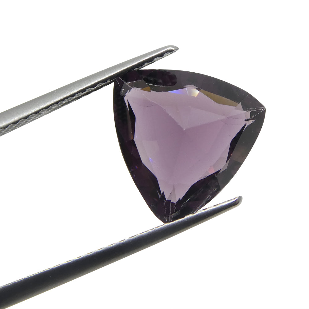 4.65ct Trillion Purple Spinel from Burma, rare gem by SkyJems - premium unheated purple gemstone from Myanmar