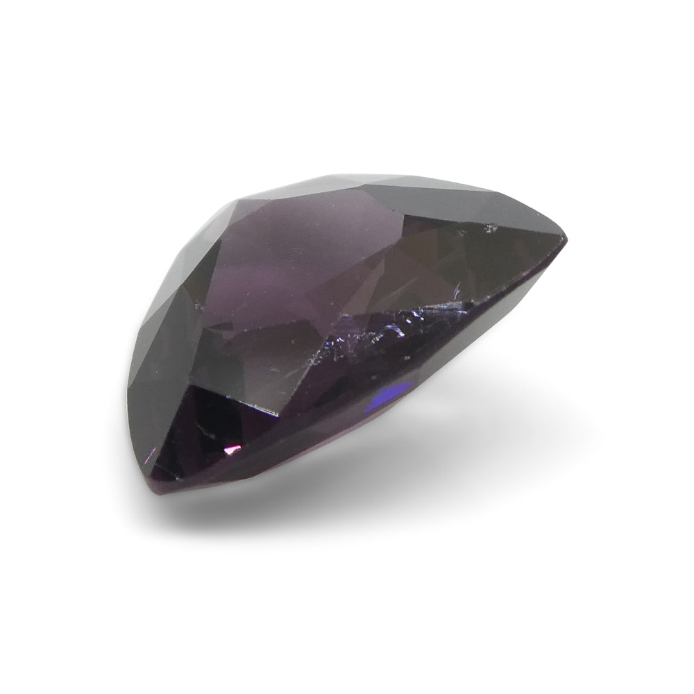 4.65ct Trillion Purple Spinel from Burma, rare gem by SkyJems, premium quality unheated purple gemstone from Myanmar