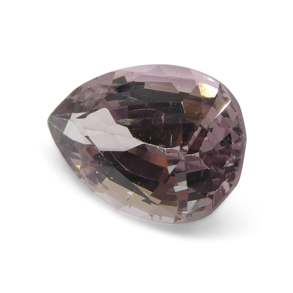 3.8ct Burmese Pink Spinel Pear Gemstone | Unheated Natural Pink Spinel from Myanmar by SkyJems