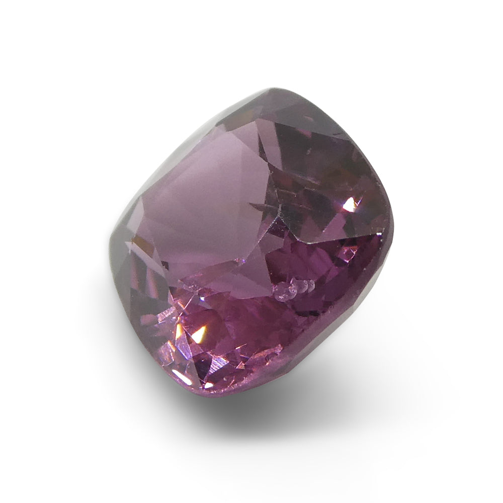 4.02ct Purplish-Pink Burmese Spinel, Rectangular Cushion Cut | Premium Gemstone by SkyJems Canadian Gem Experts