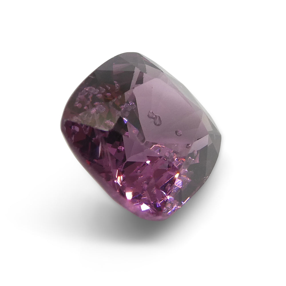 4.02ct Purplish-Pink Burmese Spinel, Rectangular Cushion Cut | Premium Gemstone by SkyJems, Canadian Gem Experts