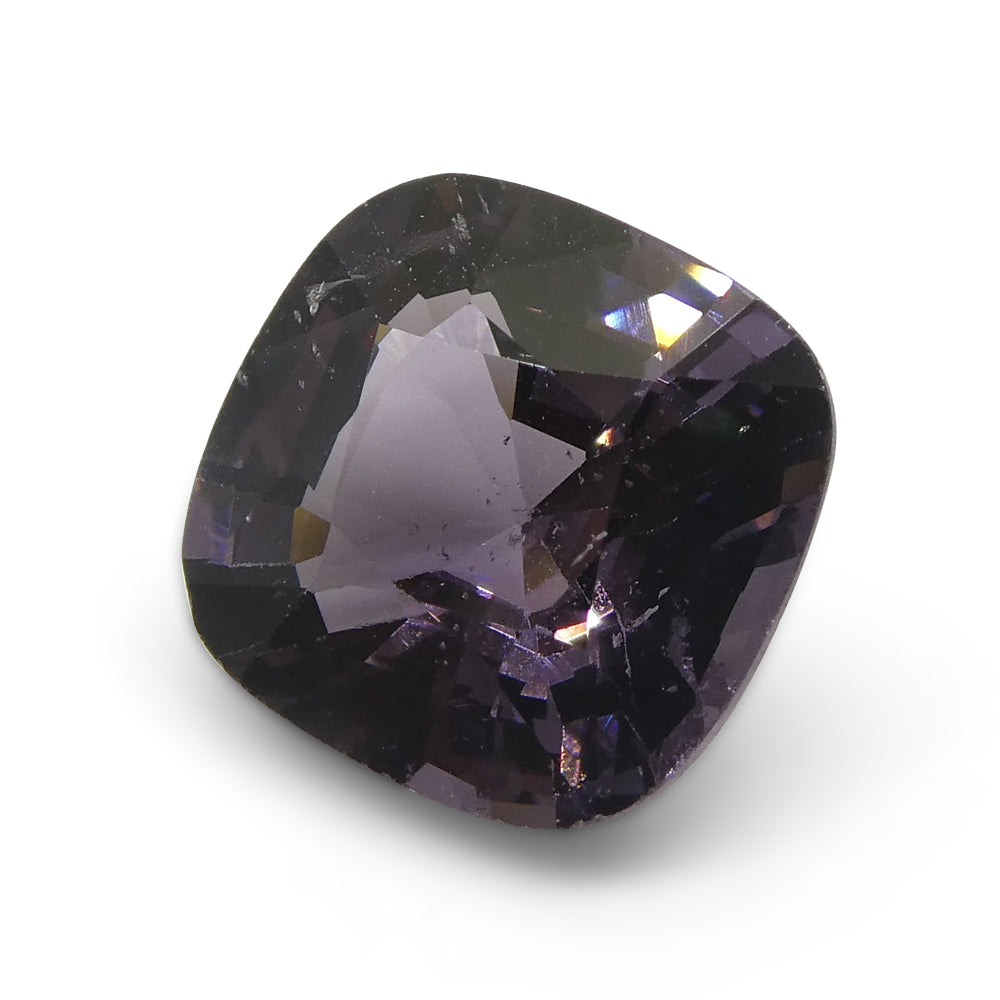 3.4ct Rectangular Cushion Purple Spinel from Burma - Skyjems Wholesale Gemstones