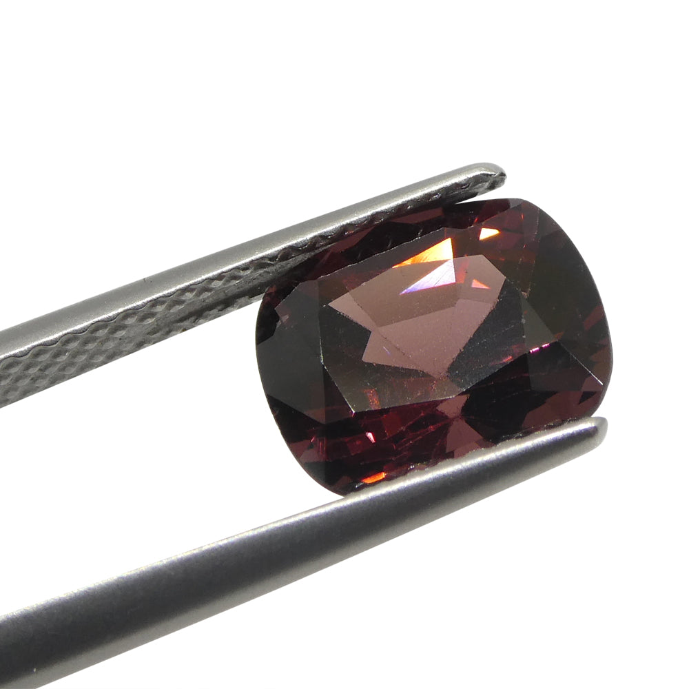 3.17ct Burmese Red Spinel Rectangular Cushion Gemstone from SkyJems Canadian Fine Gem Specialists