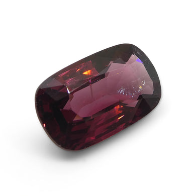 5.62ct Rectangular Cushion Red Spinel from Burma - Skyjems Wholesale Gemstones