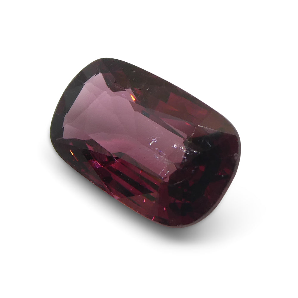 5.62ct Rectangular Cushion Red Spinel from Burma - Skyjems Wholesale Gemstones