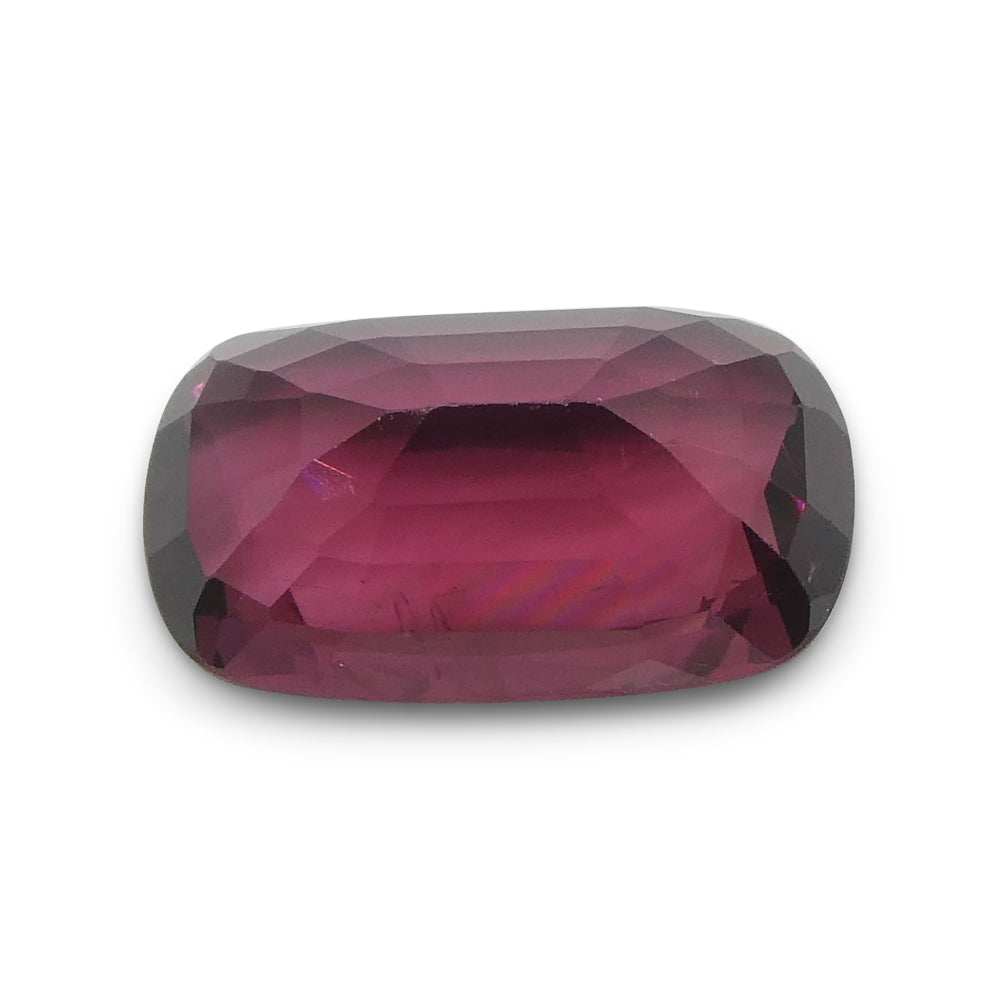 5.62ct Rectangular Cushion Red Spinel from Burma - Skyjems Wholesale Gemstones