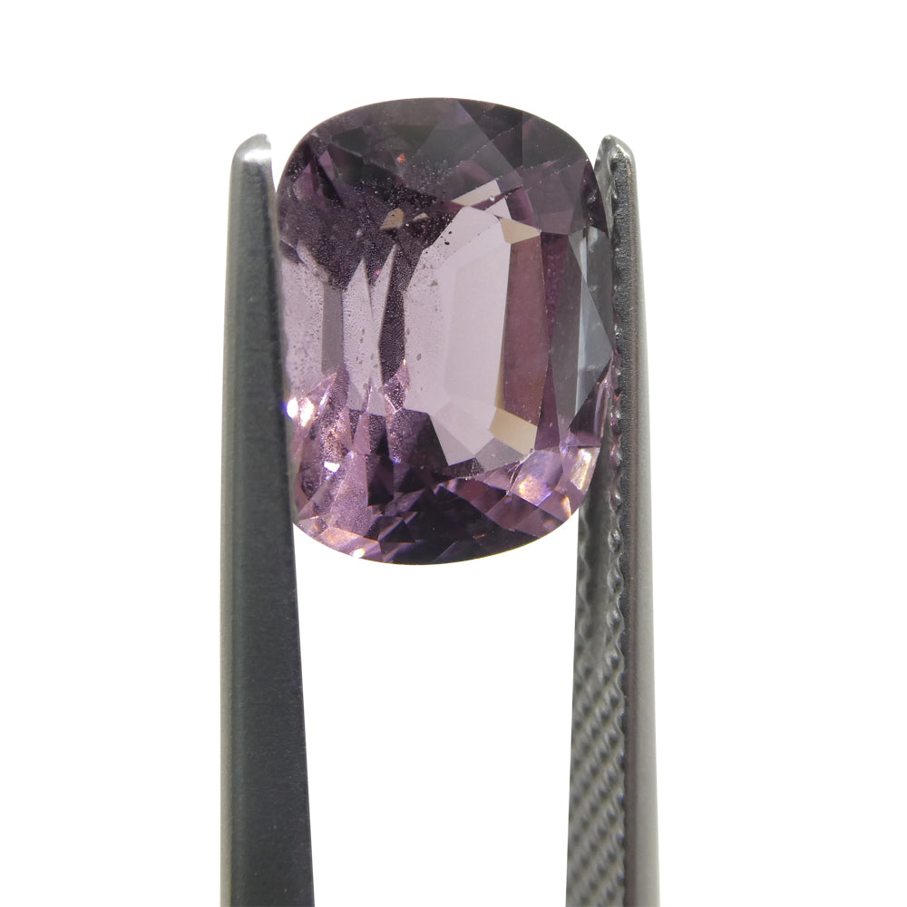 3.51ct Burmese Pink Spinel in Rectangular Cushion Cut, Unheated Gem from SkyJems Canadian Gemstone Collection