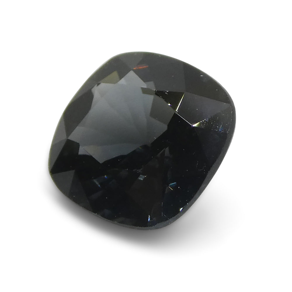 3.31ct Burmese Blue Spinel Rectangular Cushion Gemstone | Rare Unheated Step Cut from SkyJems