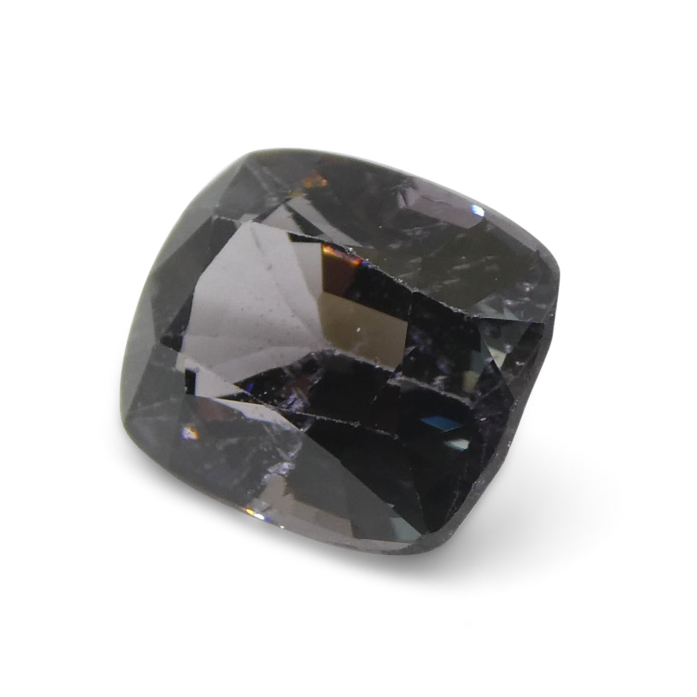 3.47ct Rectangular Cushion Purple Spinel from Burma - Skyjems Wholesale Gemstones