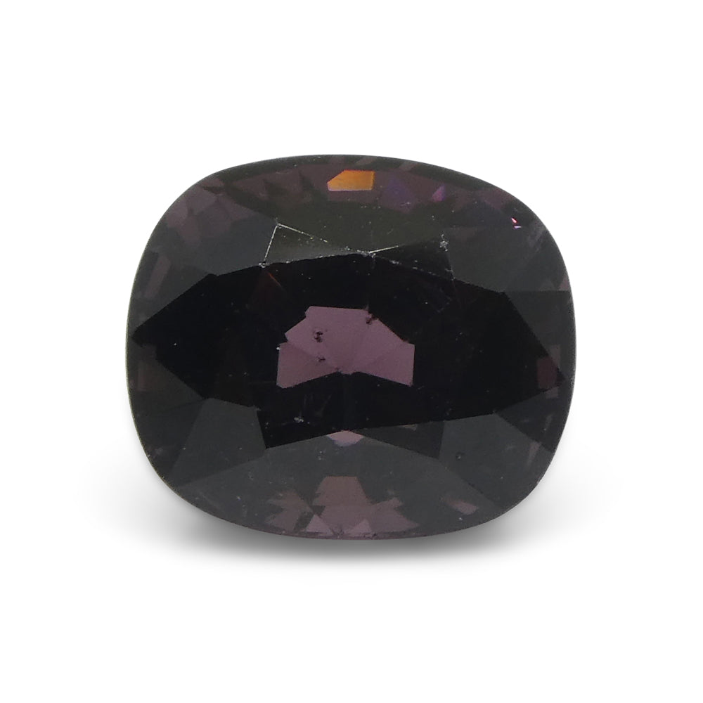 4.18ct Burmese Purple Spinel, Rectangular Cushion Cut | Premium Rare Gemstone by SkyJems Canadian Gem Experts