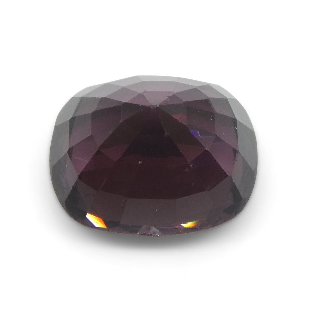 4.18ct Rectangular Cushion Purple Spinel from Burma - Skyjems Wholesale Gemstones