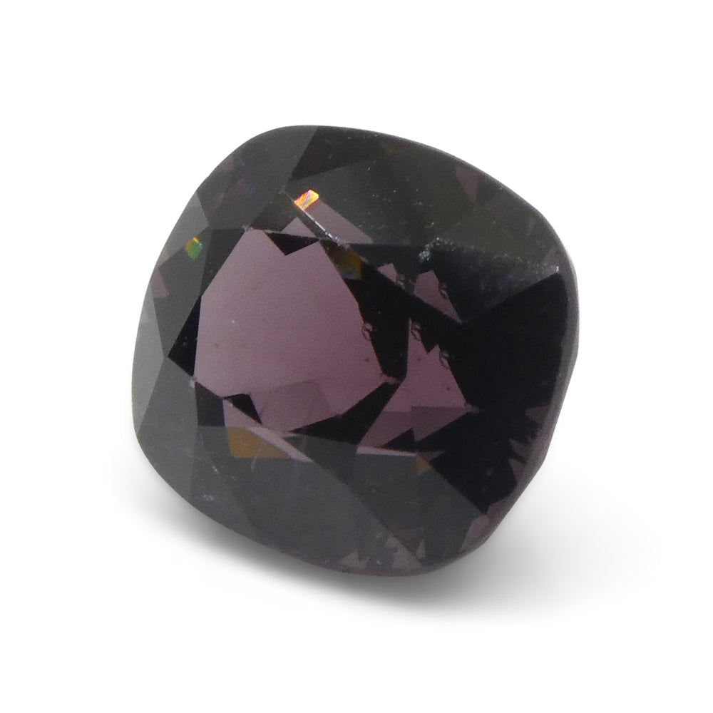 4.18ct Rectangular Cushion Purple Spinel from Burma - Skyjems Wholesale Gemstones