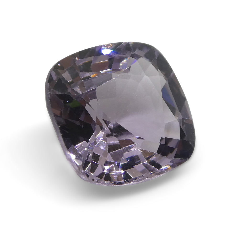 4.06ct Rectangular Cushion Purple Spinel from Burma - Skyjems Wholesale Gemstones