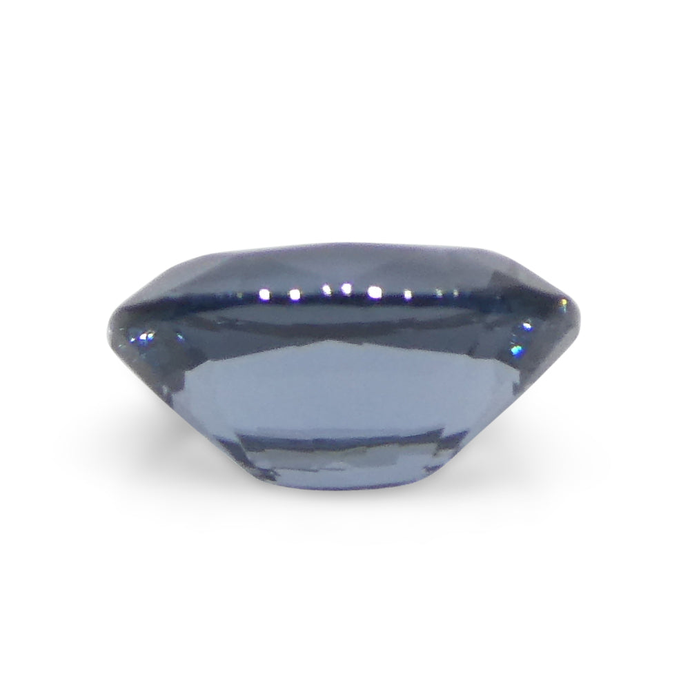1.42ct Oval Blue Spinel from Burma, rare unheated gemstone by SkyJems, premium Canadian colored gem specialists since 1967