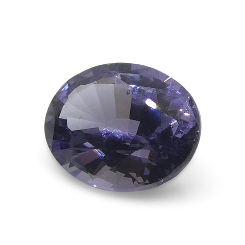 1.43ct Oval Violet Spinel from Burma