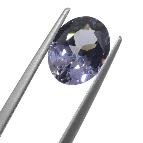 2.5ct Oval Violet Spinel from Burma