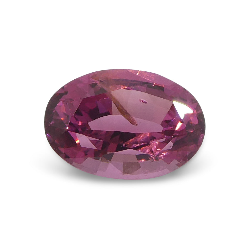 Spinel 1.14 cts 7.58 X 5.39 X 3.80 Oval Pink  $1140