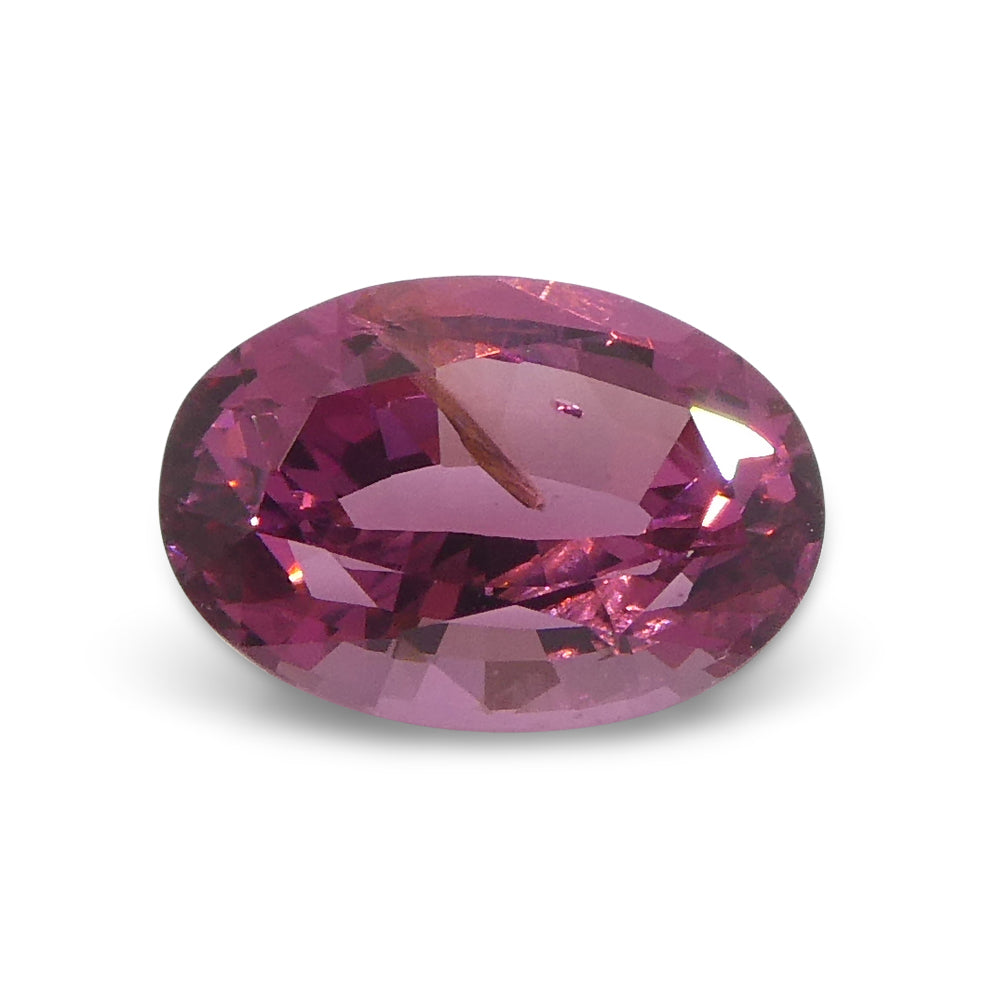 1.14ct Oval Pink Spinel from Burma - Skyjems Wholesale Gemstones