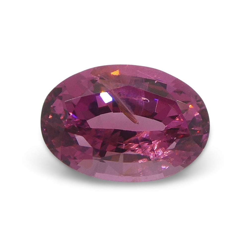 1.14ct Oval Pink Spinel from Burma - Skyjems Wholesale Gemstones