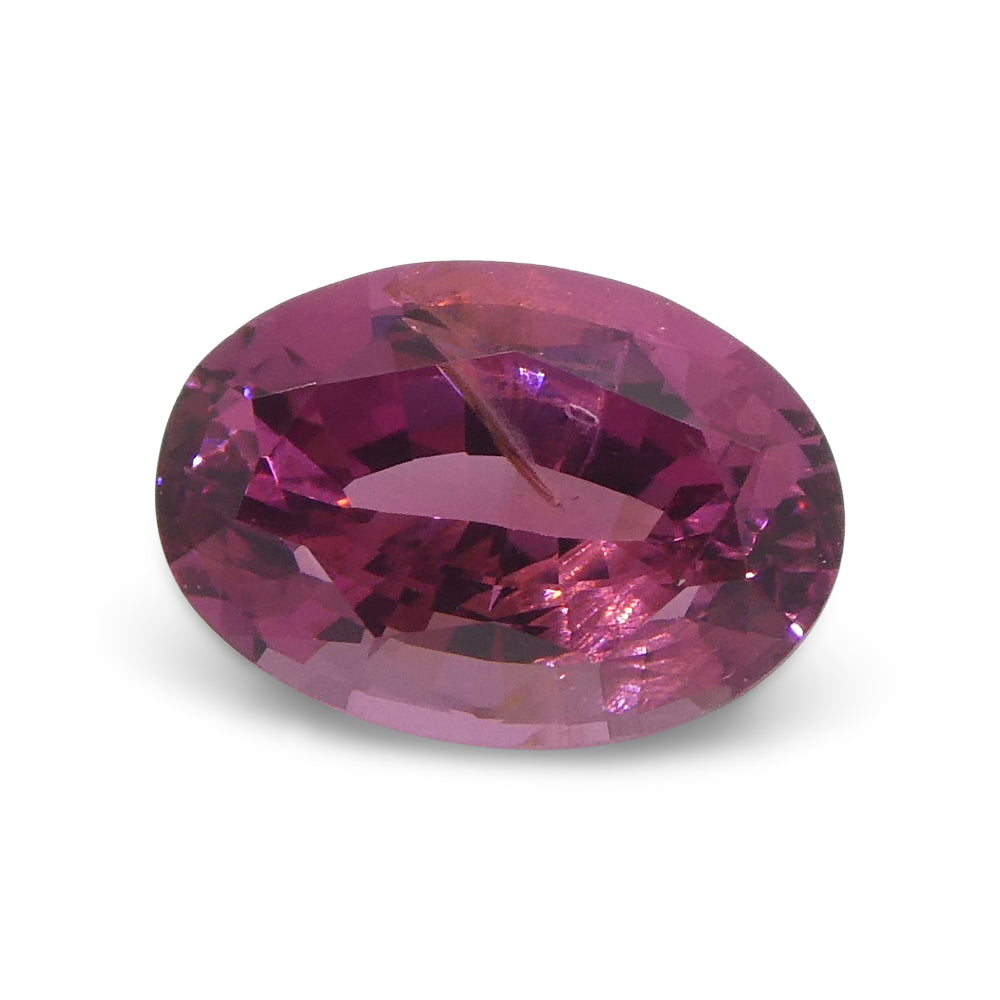 1.14ct Oval Pink Spinel from Burma - Skyjems Wholesale Gemstones