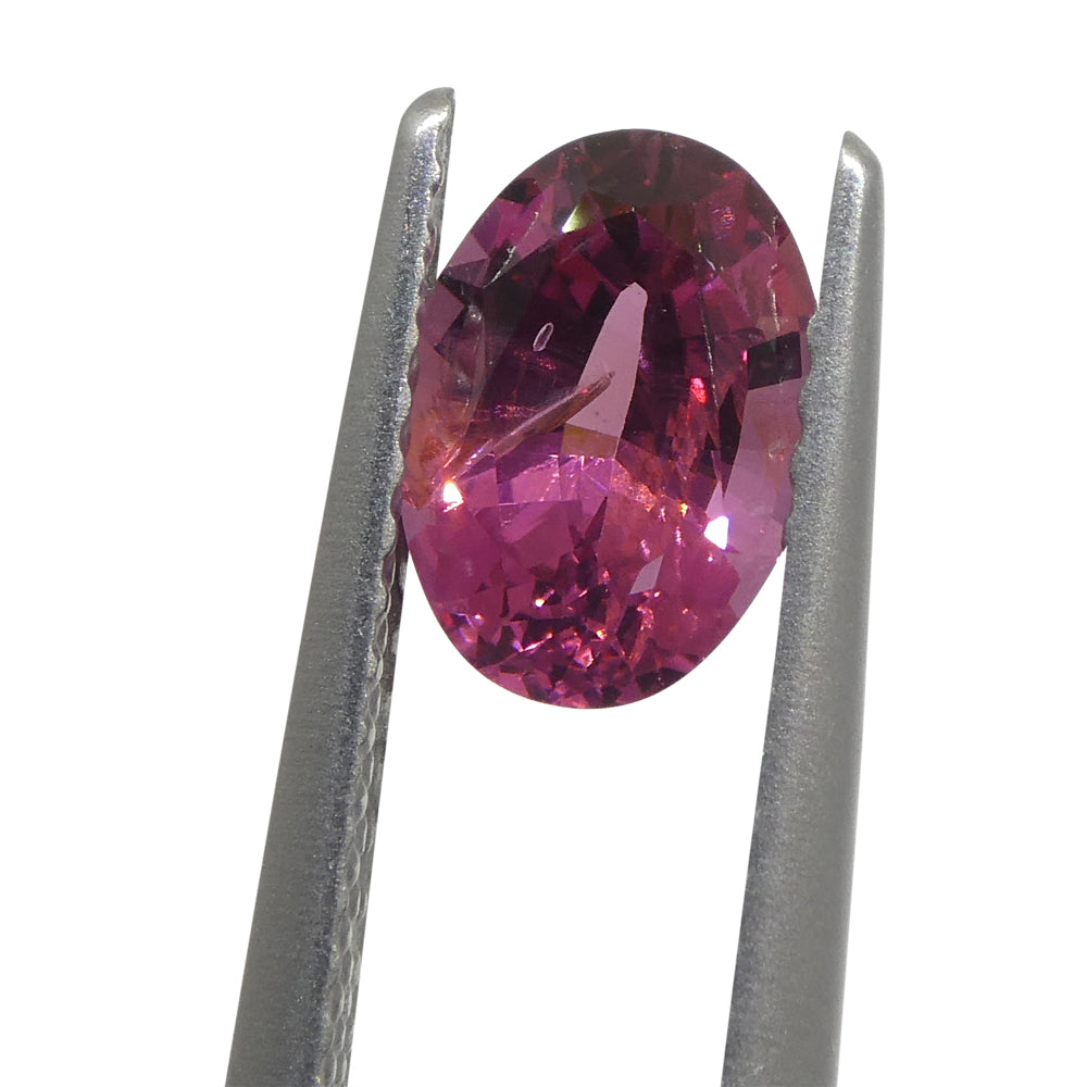 1.14ct Oval Pink Spinel from Burma - Skyjems Wholesale Gemstones