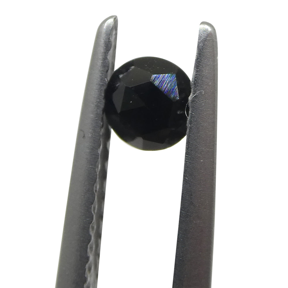 2.56ct 10 Stones Rose Cut Round Black Spinel from Sri Lanka - Skyjems Wholesale Gemstones