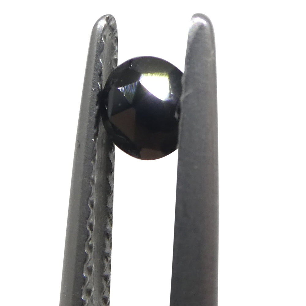 2.56ct 10 Stones Rose Cut Round Black Spinel from Sri Lanka - Skyjems Wholesale Gemstones