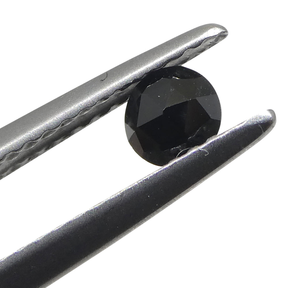 2.56ct 10 Stones Rose Cut Round Black Spinel from Sri Lanka - Skyjems Wholesale Gemstones