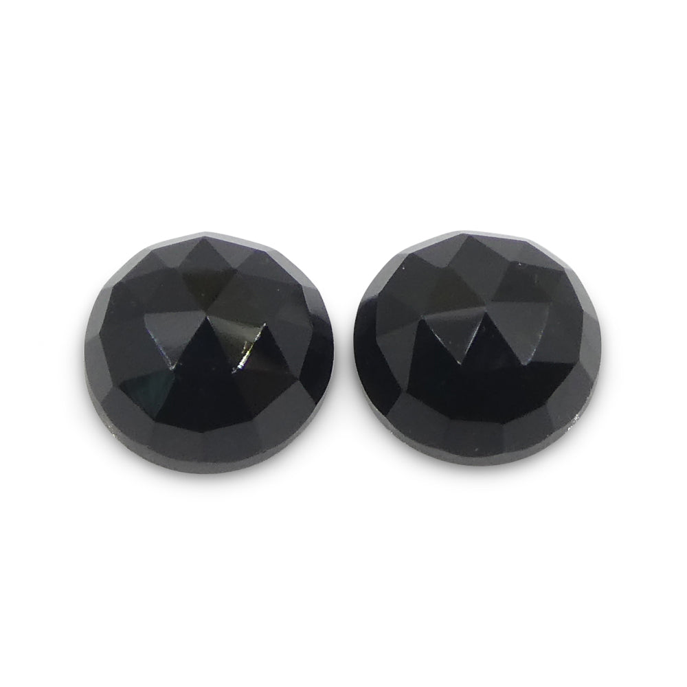 Spinel 3.11 cts 7.00 x 7.00 Round Black  $40