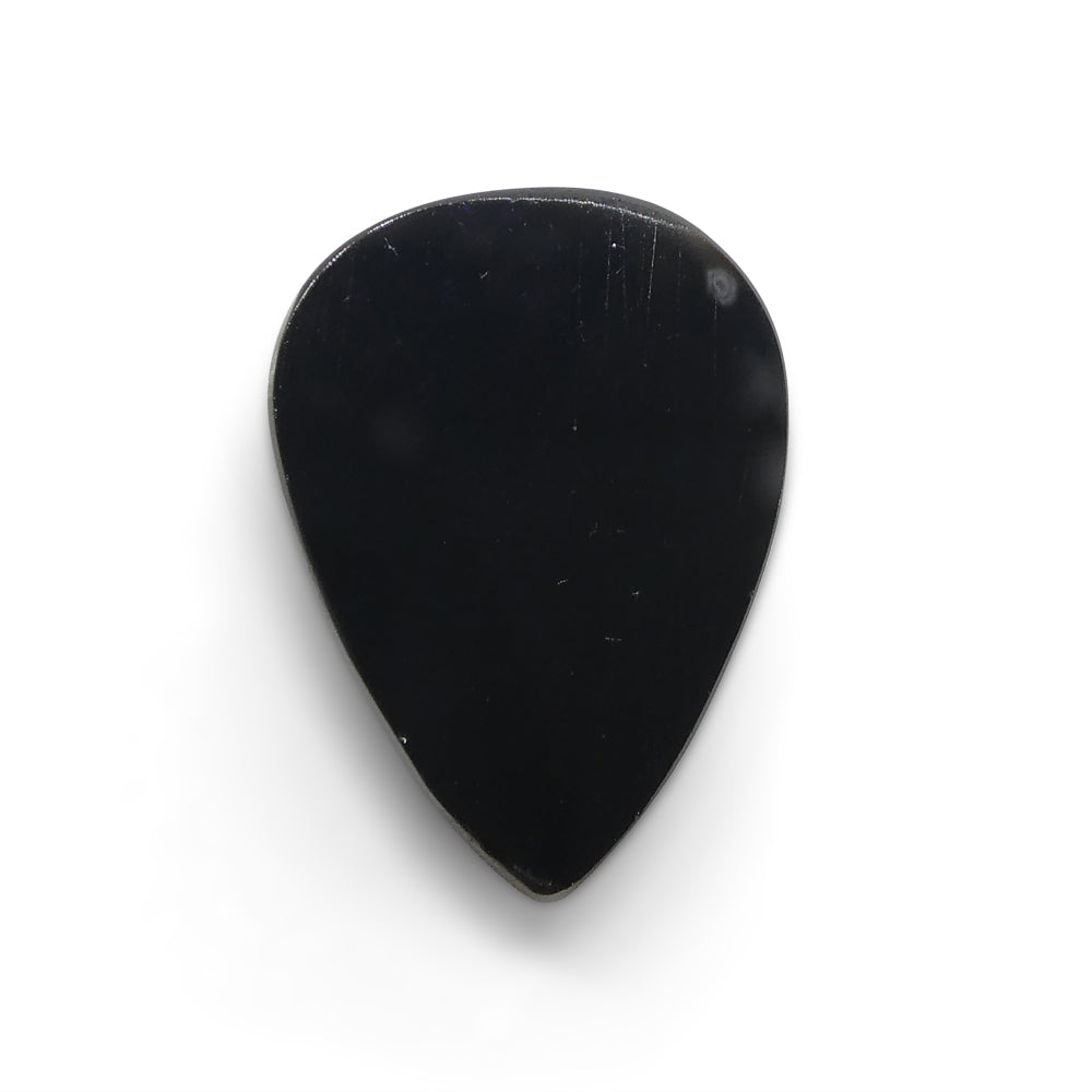 10.08ct Rose Cut Pear Shape Black Spinel from Sri Lanka - Skyjems Wholesale Gemstones