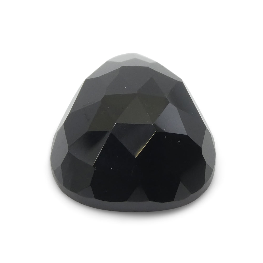 10.08ct Rose Cut Pear Shape Black Spinel from Sri Lanka - Skyjems Wholesale Gemstones