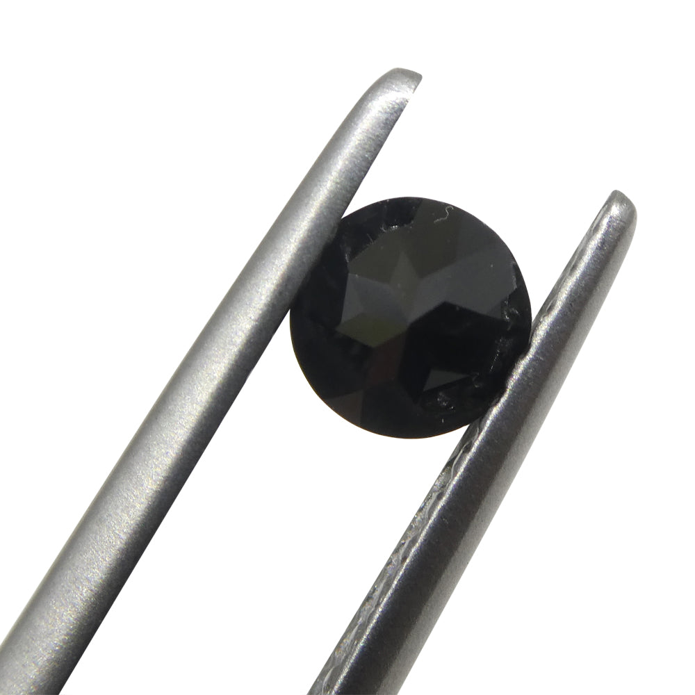 1.54ct 5 Stones Brilliant Cut Round Black Spinel from Sri Lanka - Skyjems Wholesale Gemstones