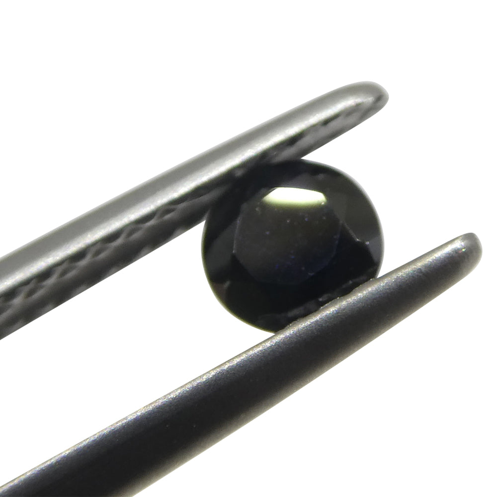 1.54ct 5 Stones Brilliant Cut Round Black Spinel from Sri Lanka - Skyjems Wholesale Gemstones