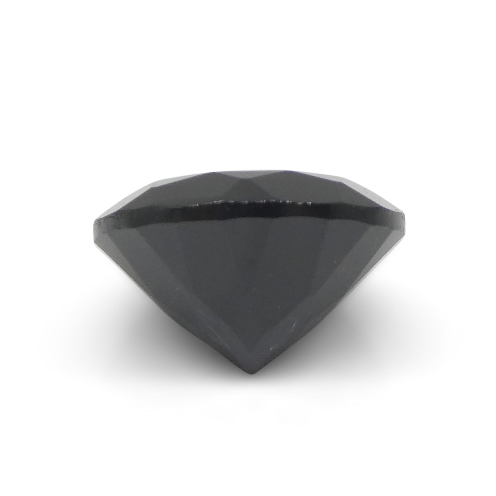 4.44ct Brilliant Cut Round Black Spinel from Sri Lanka - Skyjems Wholesale Gemstones